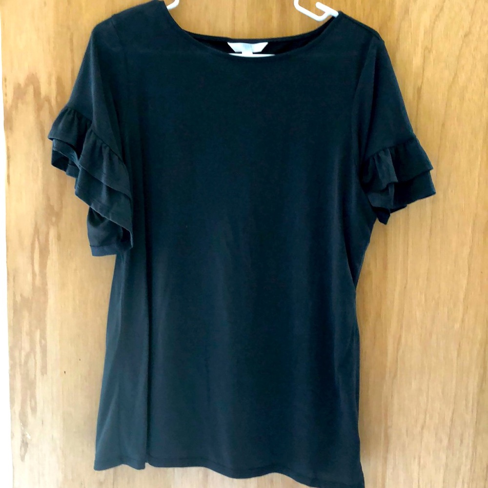 Time and Tru ruffle blouse